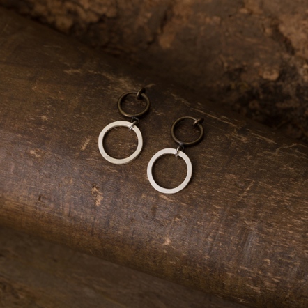 Circular Clip-on Earrings 迴圈 耳夾