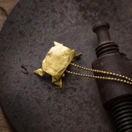 Origamini Crab Necklace 小摺學 蟹 項鍊 