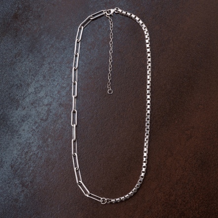 Rock N' Roll Folk Necklace 搖滾 雙拼 民謠 項鍊