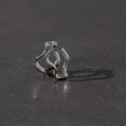 Ｍermaid Ama Seagrass Seaweed EarCuff 海女 波浪海藻 耳扣