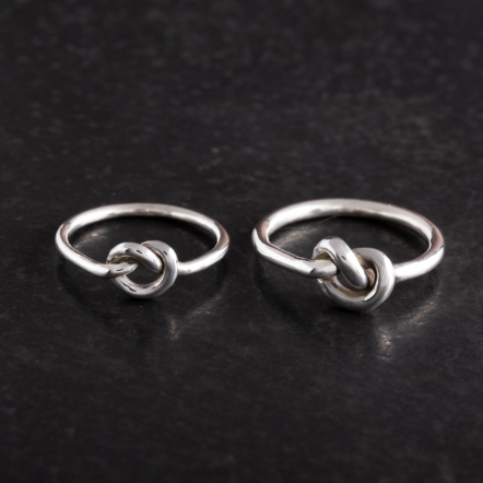 Knot Tying No.1 Ring 2.5mm 單結 1號 戒指 寬版