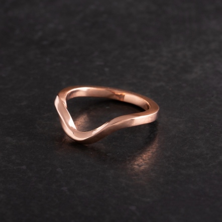 Breeze Twisting Ring 2.5mm 微風流水 戒指 中版