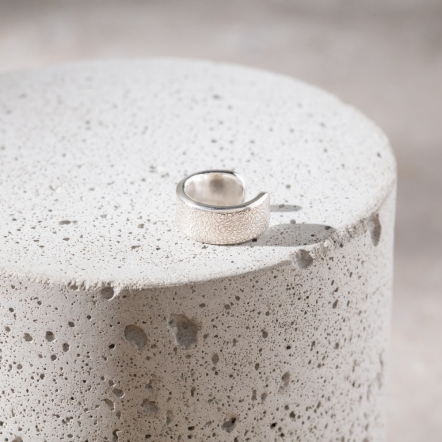 Embossed Leather Grain EarCuff 皮革紋 耳扣