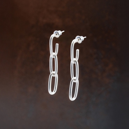 Rock N' Roll White Noise Earrings 搖滾 白噪 耳環